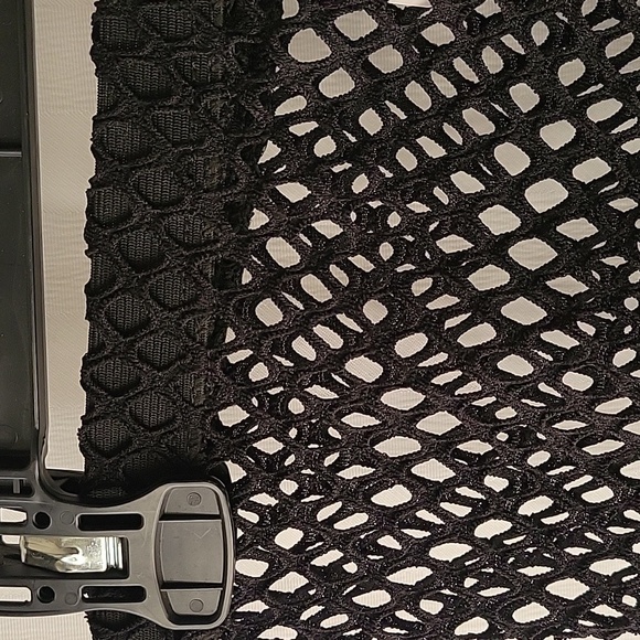 Apricot Lane Woman's Black Fish Net Leggings, Size: XL, NWT - Picture 4 of 7